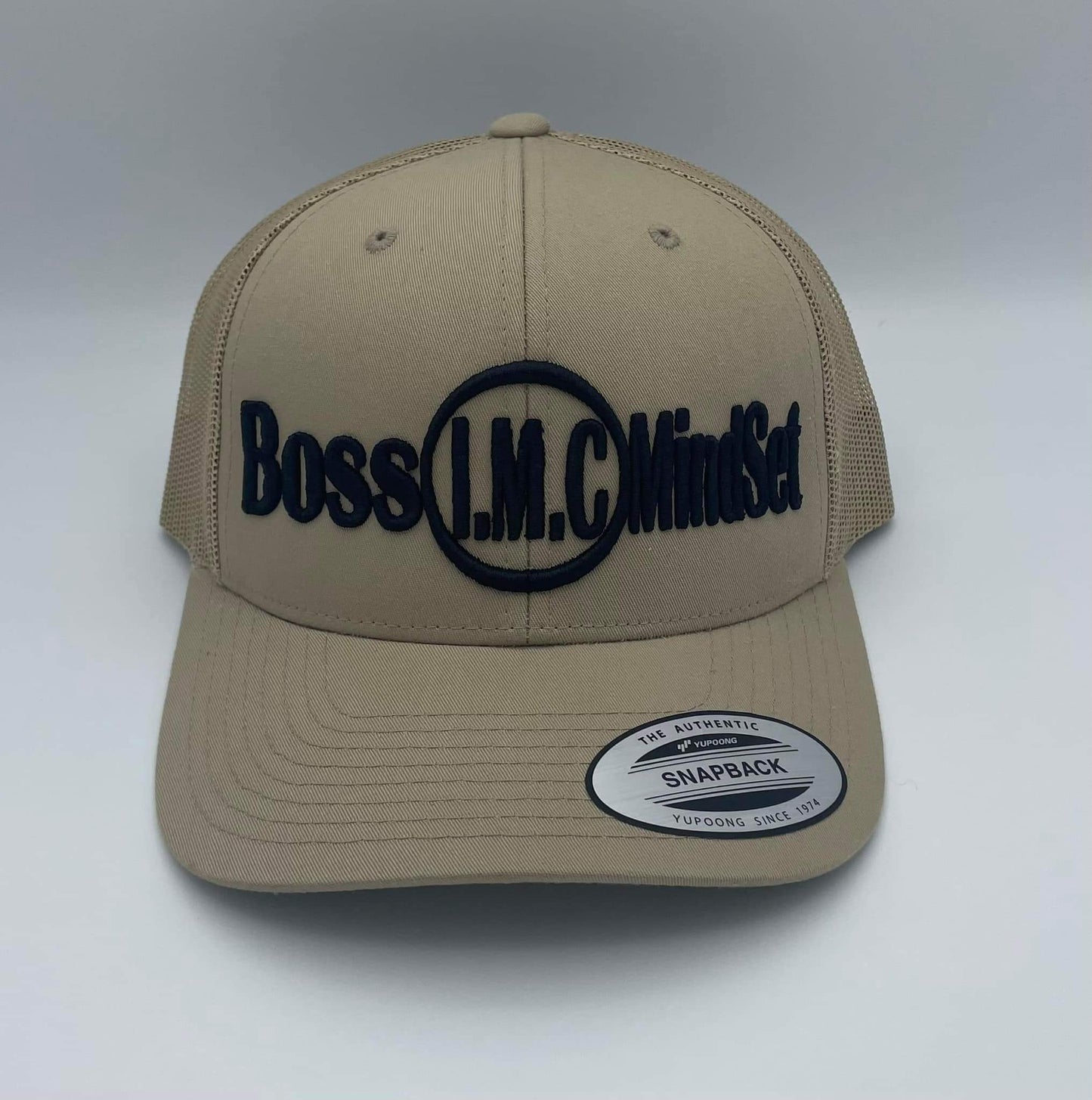 Beige BOSS Mindset hat
