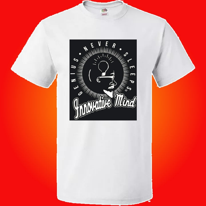 White Innovative Mind Shirt