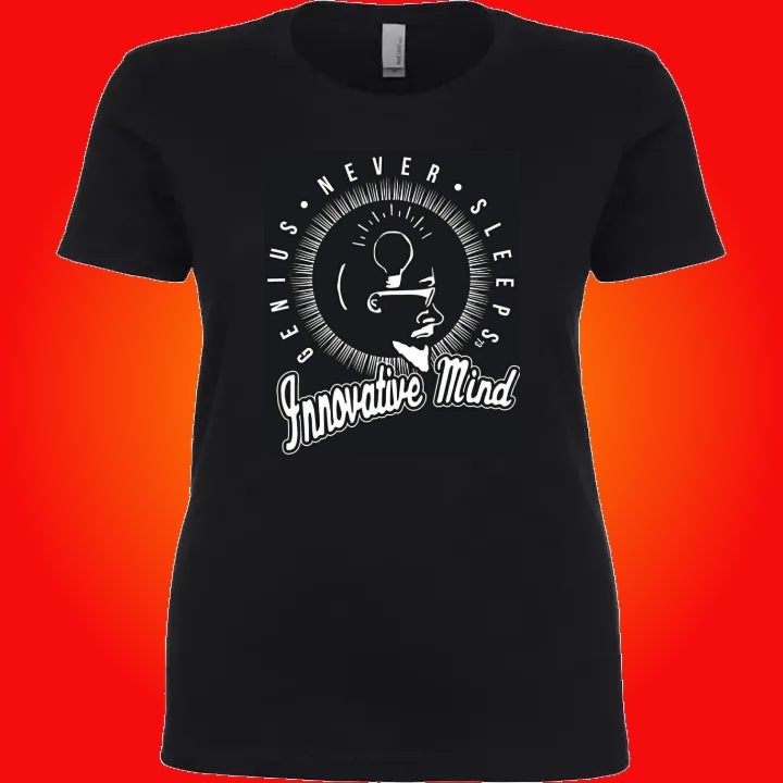 Black Innovative Mind Shirt