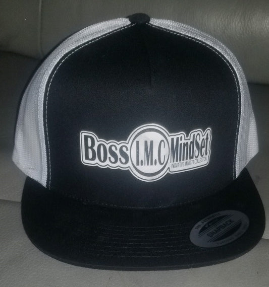 Boss MindSet Hat Leather Engraved (OSFA)